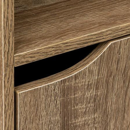 Nízká police Mix n`Modul 2 úrovně přírodní